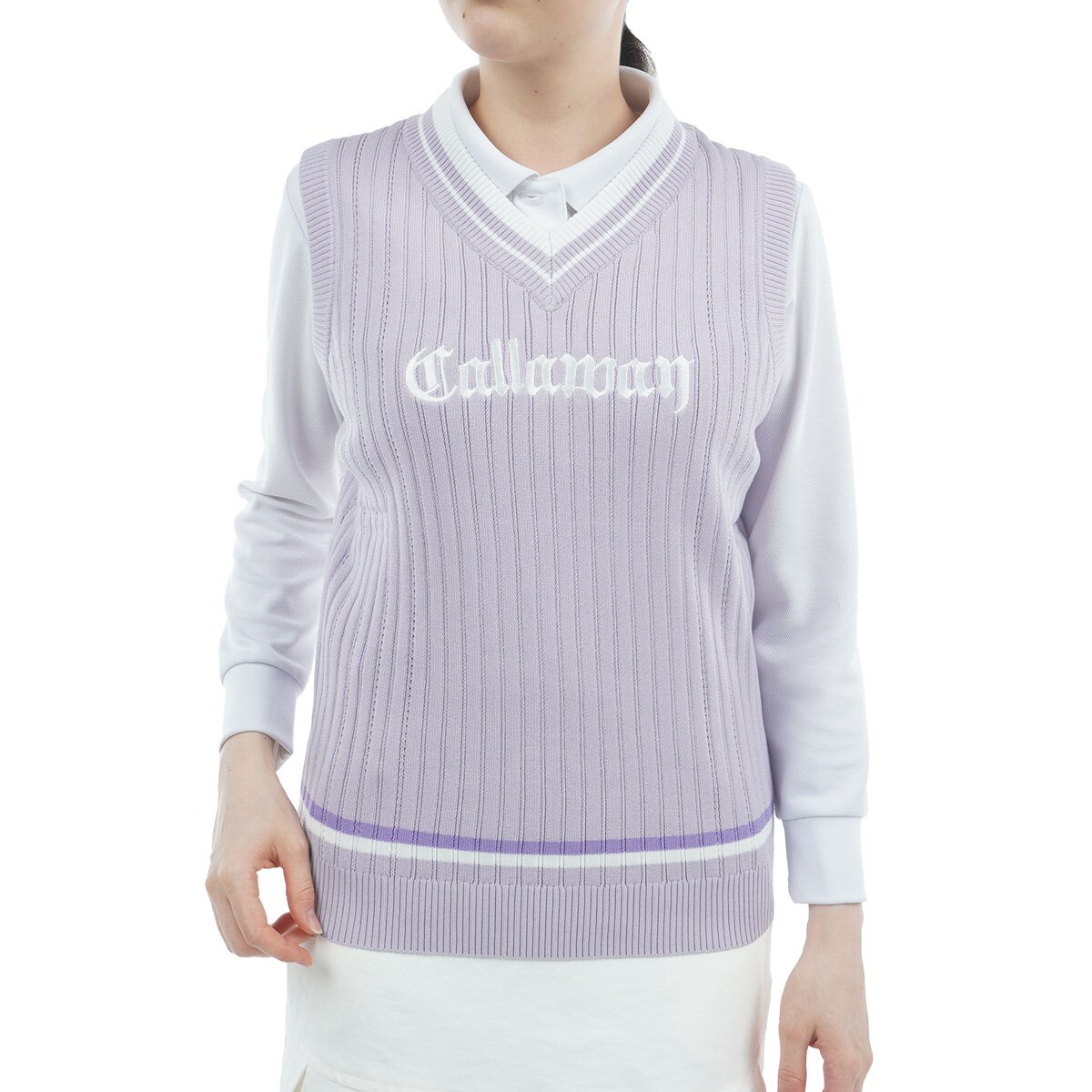 新品未使用☆キャロウェイ ニットベストM 薄紫 キャロウェイ ベスト レディス 通販｜GDOゴルフショップ