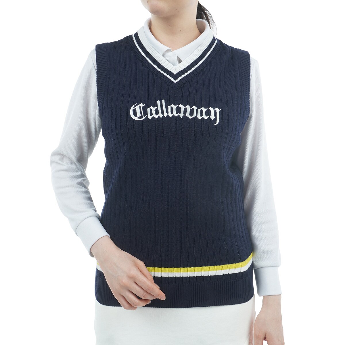 Vネックニットベスト レディス(ベスト)|Callaway Golf(キャロウェイ