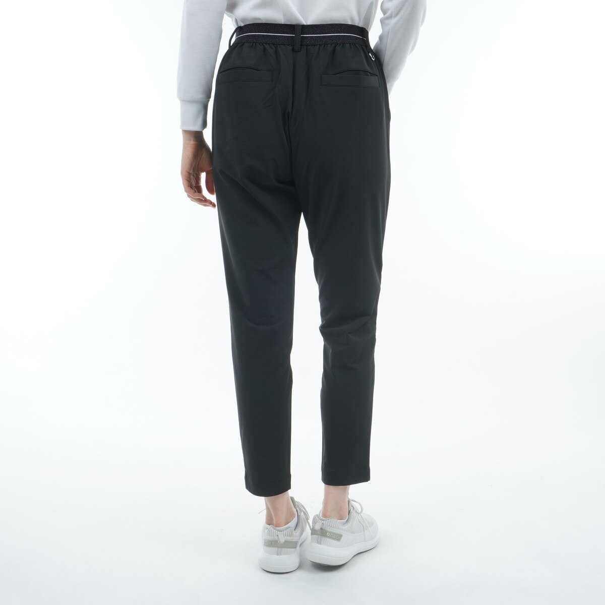 ストレッチ ワンタックジョガーパンツ レディス(ロングパンツ