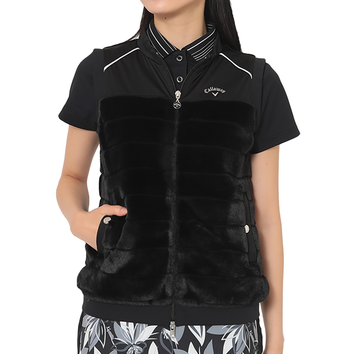 ◆キャロウェイ　レッドレーベル 中綿入りスターストレッチロングベスト 新品◆ キャロウェイ】大人気「スターストレッチ」＆「8WAYストレッチ