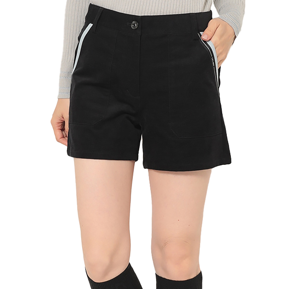 FR2 GOLF ハーフパンツ　ショートパンツ　ブラック　ストレッチ　Mサイズ FR2 GOLF ハーフパンツ ショートパンツ ブラック ストレッチ M