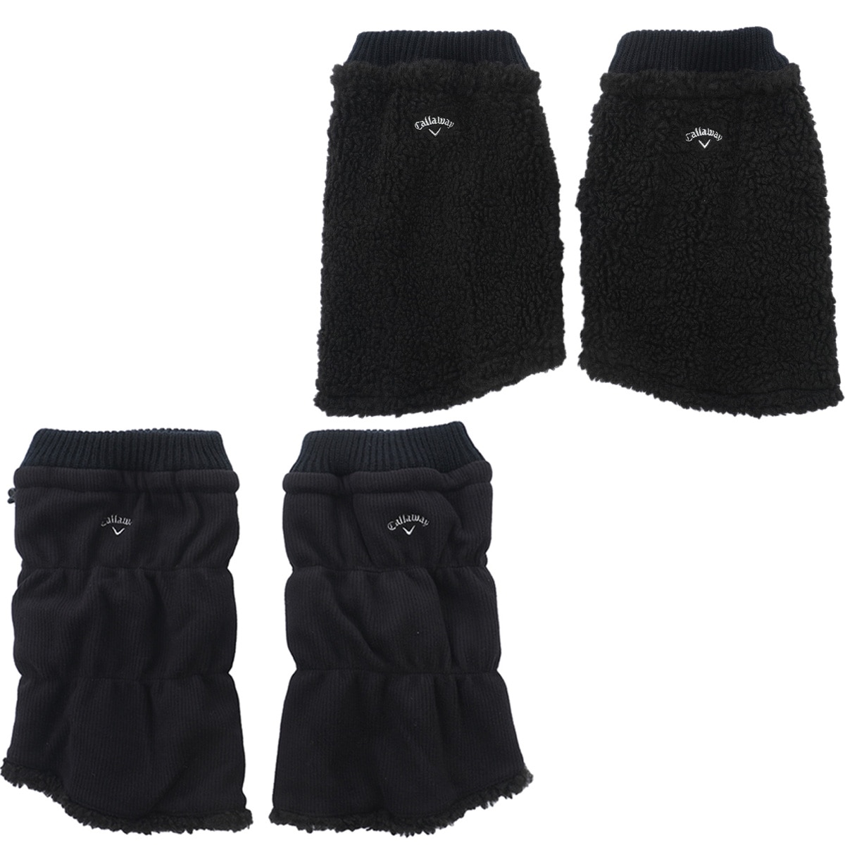 リバーシブルショートレッグウォーマー レディス(その他ラウンド小物