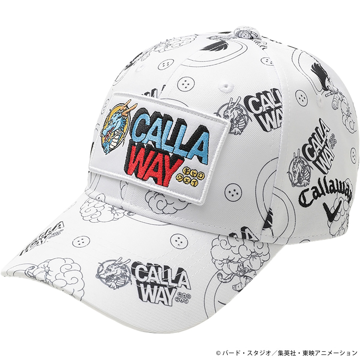 Callaway ドラゴンボール キャップ キャロウェイ（CALLAWAY）帽子 ドラゴンボール ロゴ刺繍キャップ