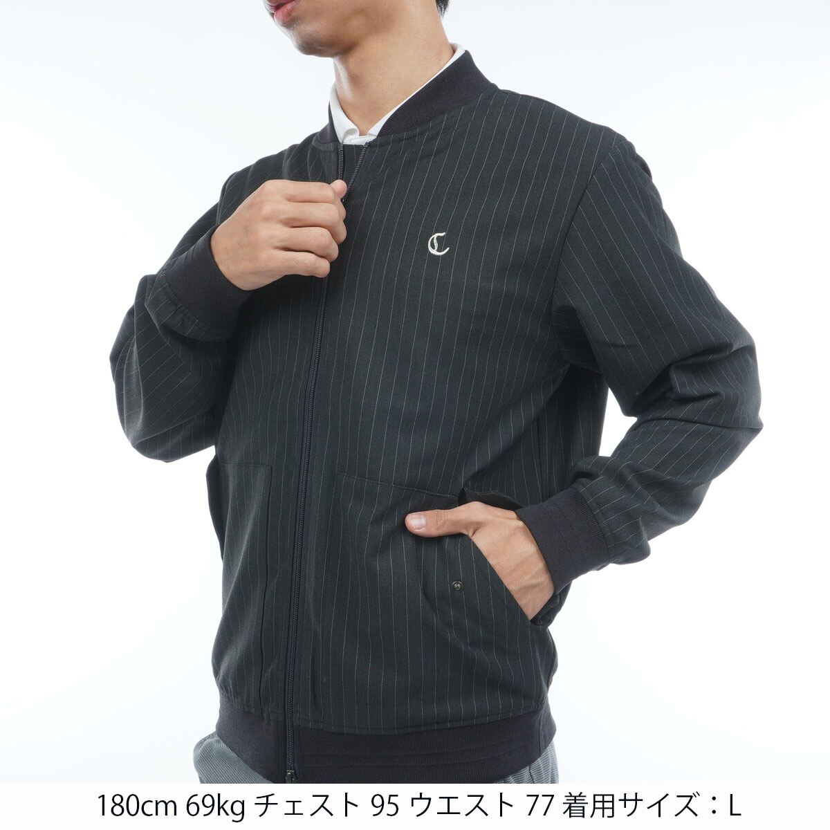 ☆Callaway REDLABEL☆キャロウェイフルジップブルゾン(L) ストレッチ フルジップブルゾン(アウター(ブルゾン、ウインド