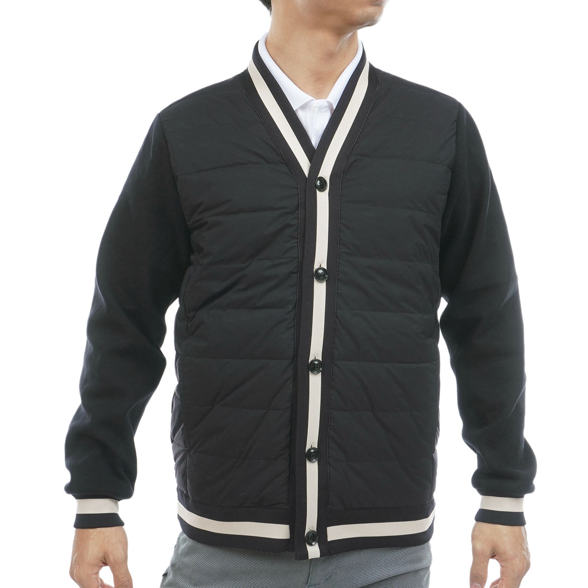 ダウンカーディガン(アウター(ブルゾン、ウインド、ジャケット