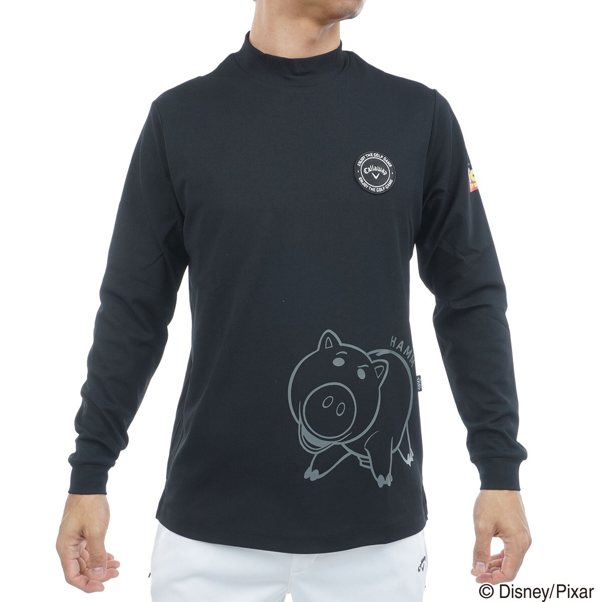 トイ・ストーリー／キャロウェイコレクション 長袖モックネックシャツ