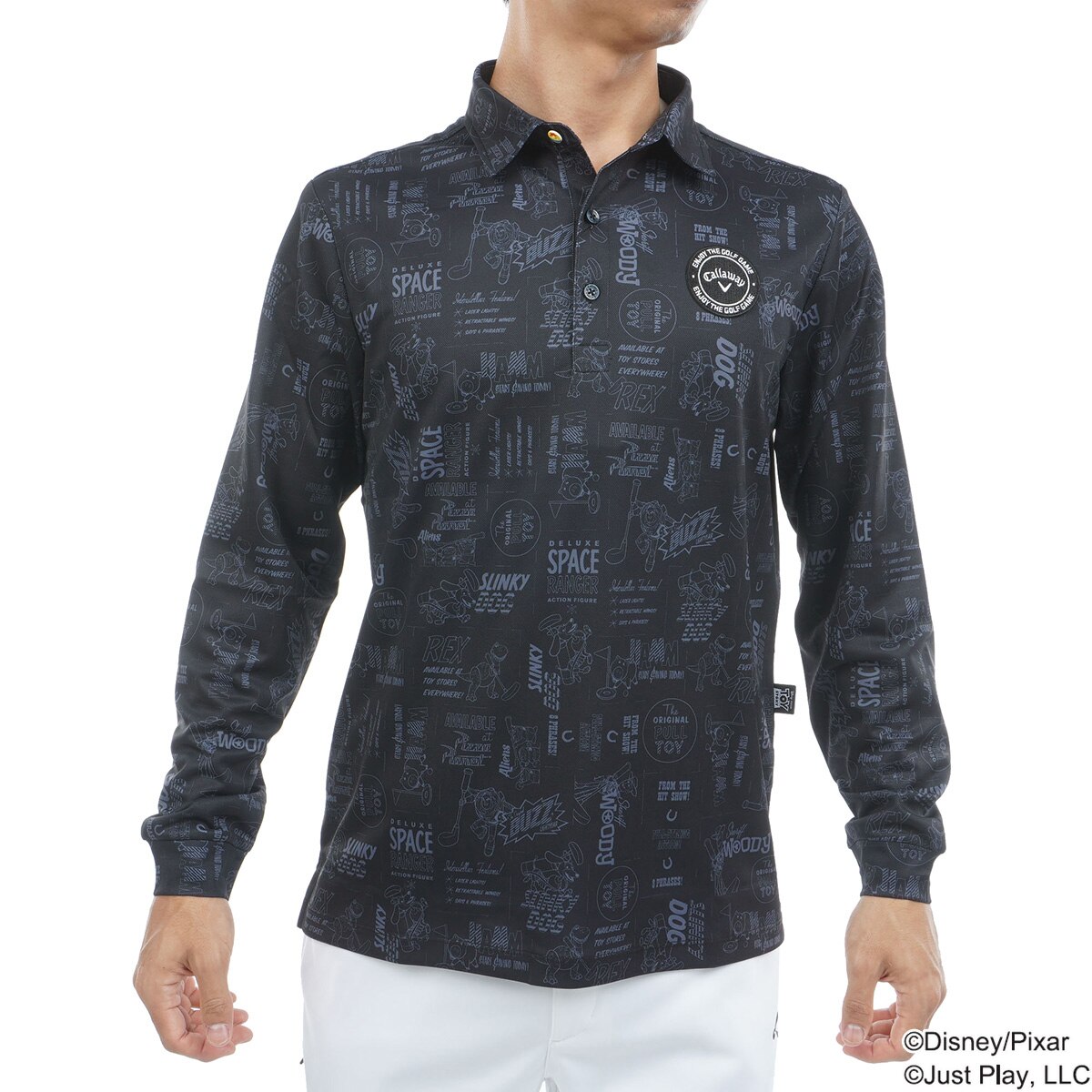 【新品未使用】トイストーリー　ゴルフウェア　ポロシャツ　ゴルフ キャロウェイ（CALLAWAY）（レディース）ゴルフウェア 半袖ポロシャツ
