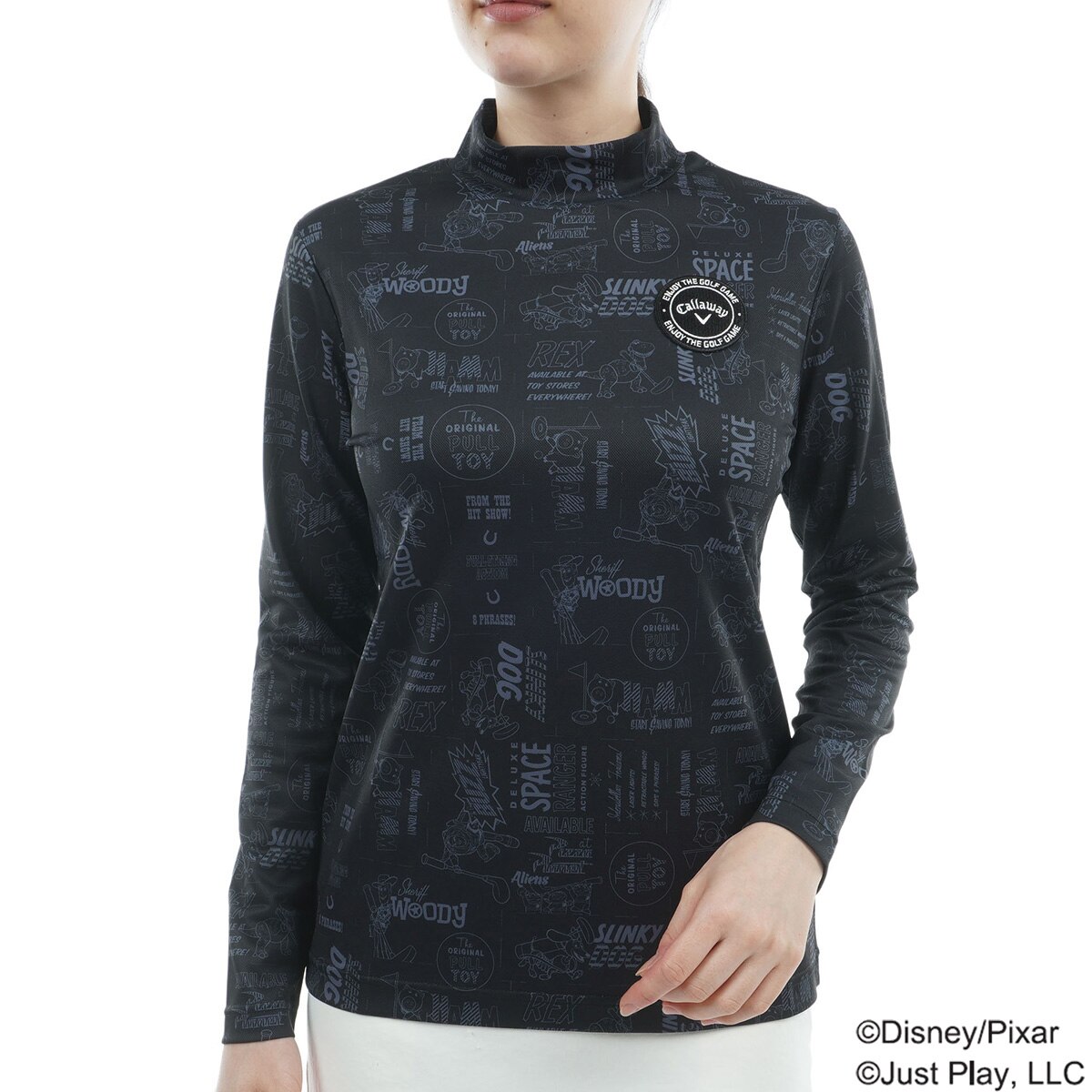 トイ・ストーリー／キャロウェイコレクション 長袖モックネックシャツ