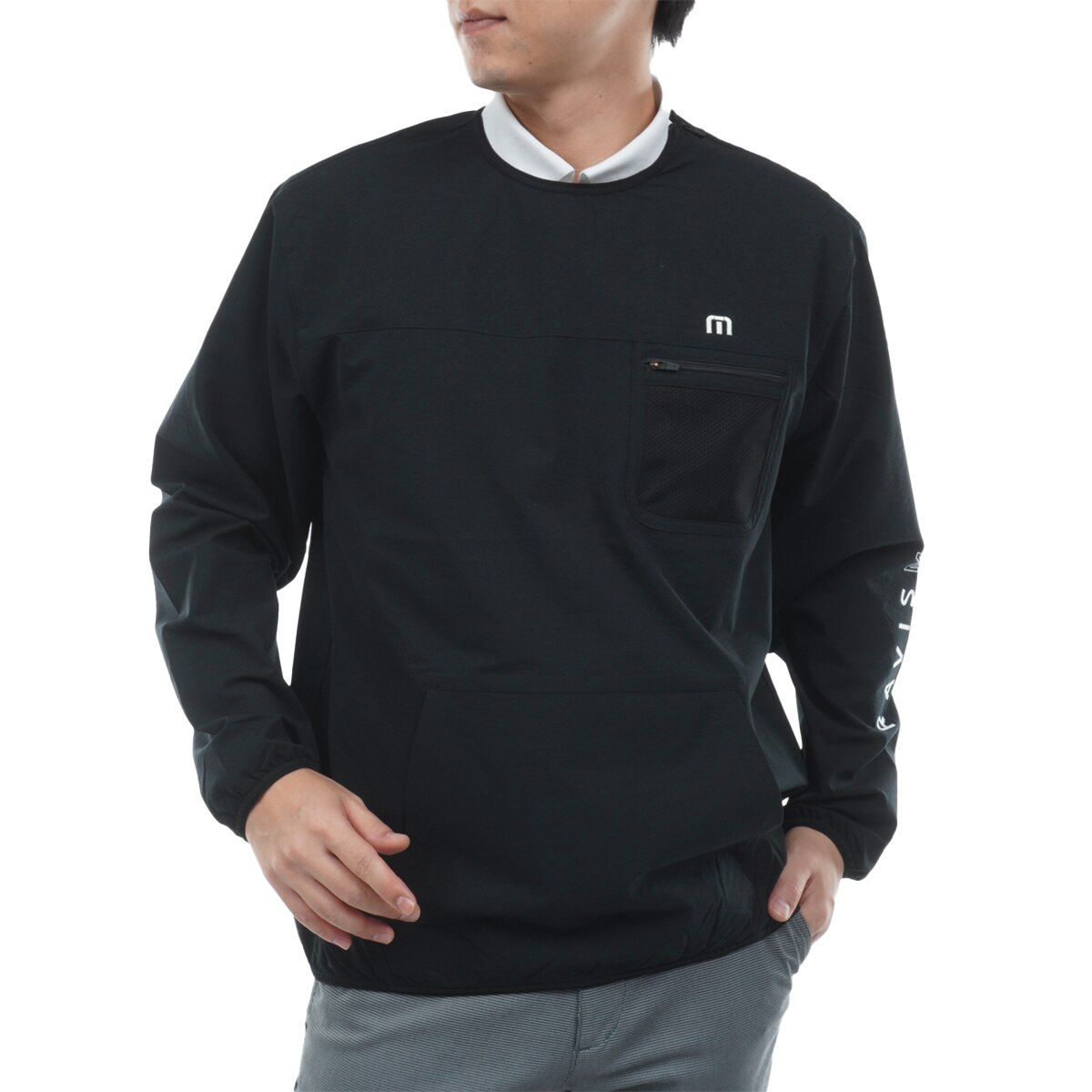 【TravisMathew】美品✨ナイロンスニード ジャケット ネイビー 2XL スニードジャケット(アウター(ブルゾン、ウインド、ジャケット