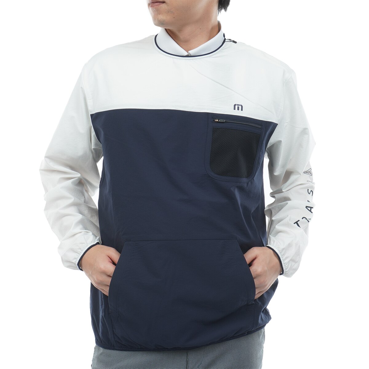 【TravisMathew】美品✨ナイロンスニード ジャケット ネイビー 2XL トラビスマシュー（ゴルフ メンズジャケット）｜メンズウエア