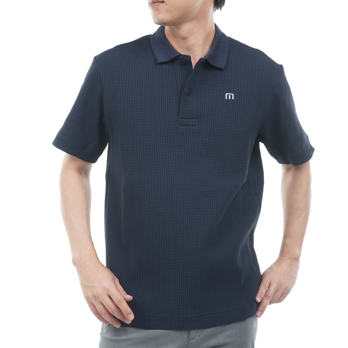 トラビスマシュー　新品ポロ　ネイビー 楽天市場】トラビスマシュー ポロシャツの通販