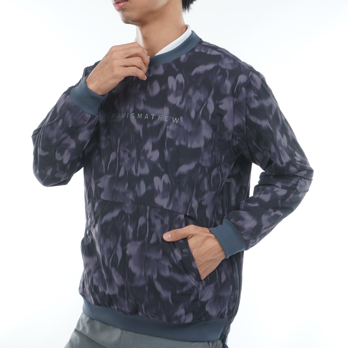 リバーシブル スニードジャケット(アウター(ブルゾン、ウインド