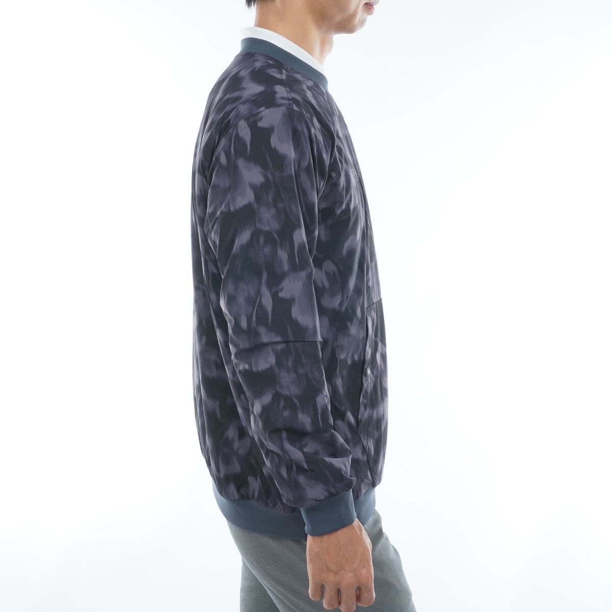 リバーシブル スニードジャケット(アウター(ブルゾン、ウインド