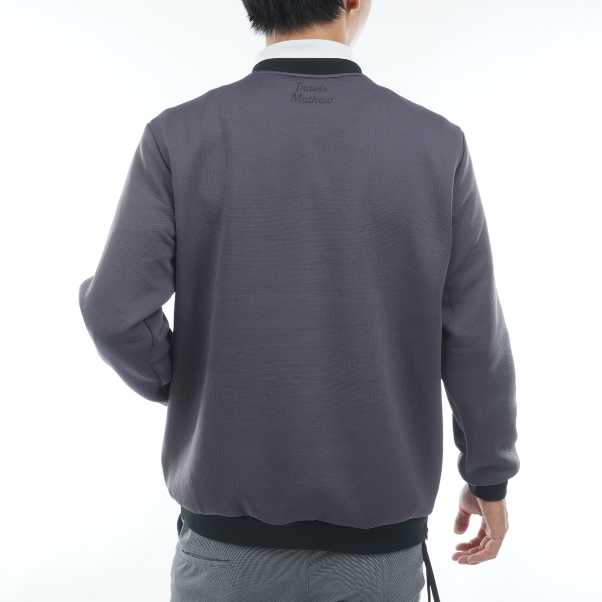 リバーシブル スニードジャケット(アウター(ブルゾン、ウインド