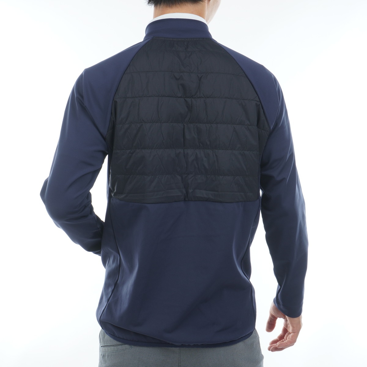 ストレッチ フルジップ ハイブリッド プレイジャケット(アウター