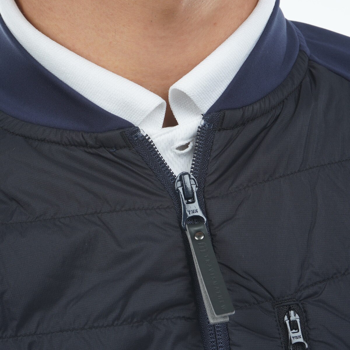 ストレッチ フルジップ ハイブリッド プレイジャケット(アウター