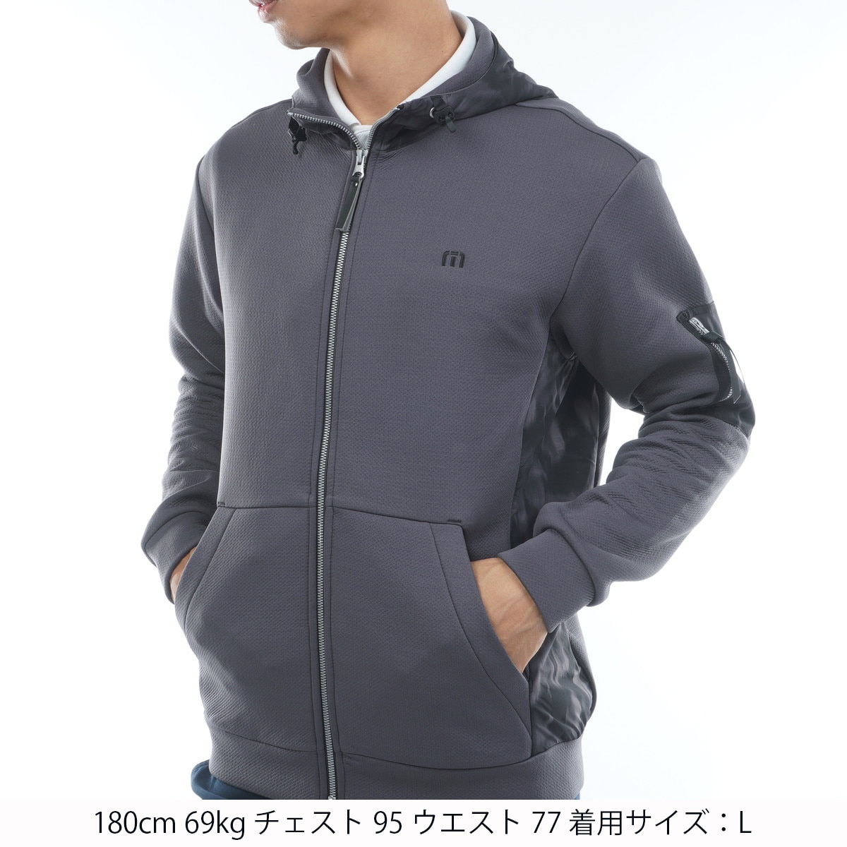 フルジップ ハイブリッド フーディージャケット(アウター(ブルゾン