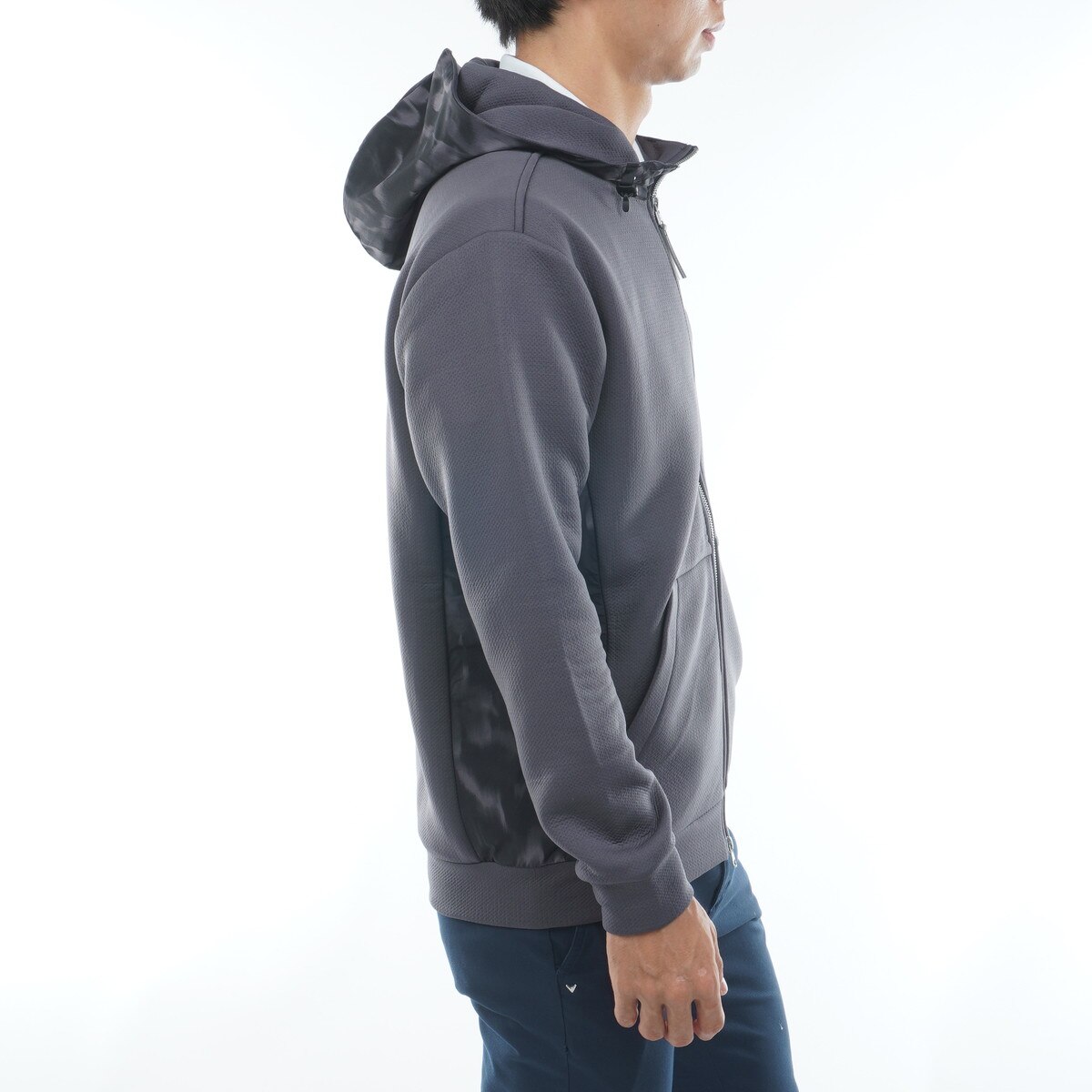 フルジップ ハイブリッド フーディージャケット(アウター(ブルゾン