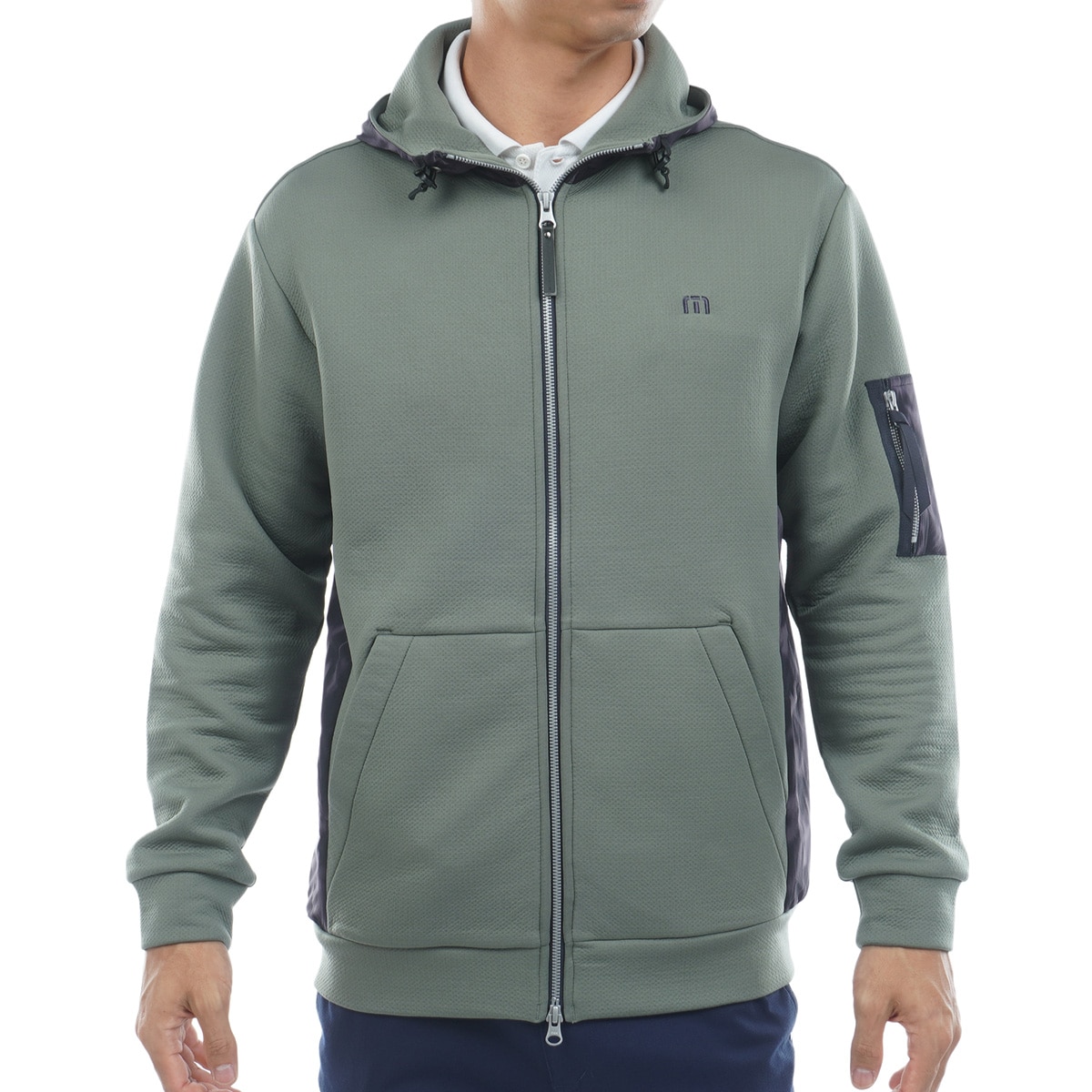 フルジップ ハイブリッド フーディージャケット(アウター(ブルゾン