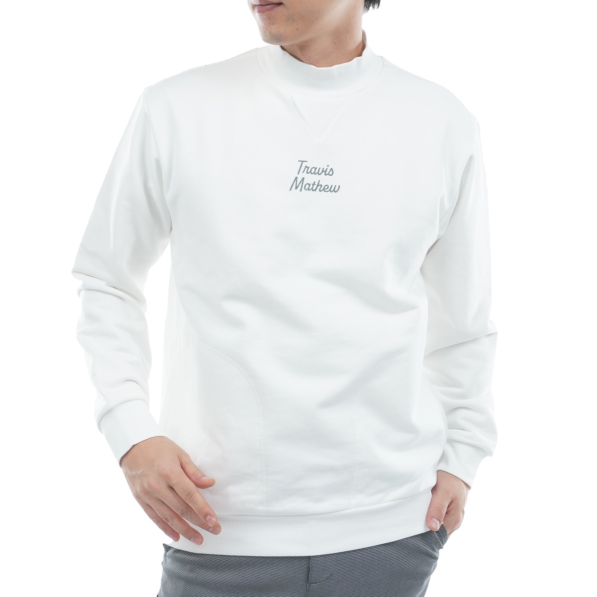 新品未使用　ジョーンズ　トラヴィスマシュー スウェット　トレーナー Amazon.co.jp: [トラヴィスマシュー] メンズ 長袖 モックネック