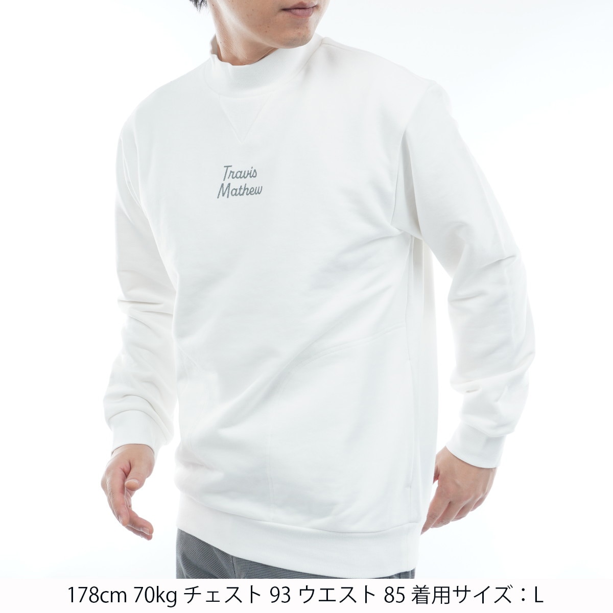 JONES ✖️Travis Matthew コラボ　モックシャツ　2XL JONES ✖️Travis Matthew コラボ モックシャツ 2XL トラヴィス
