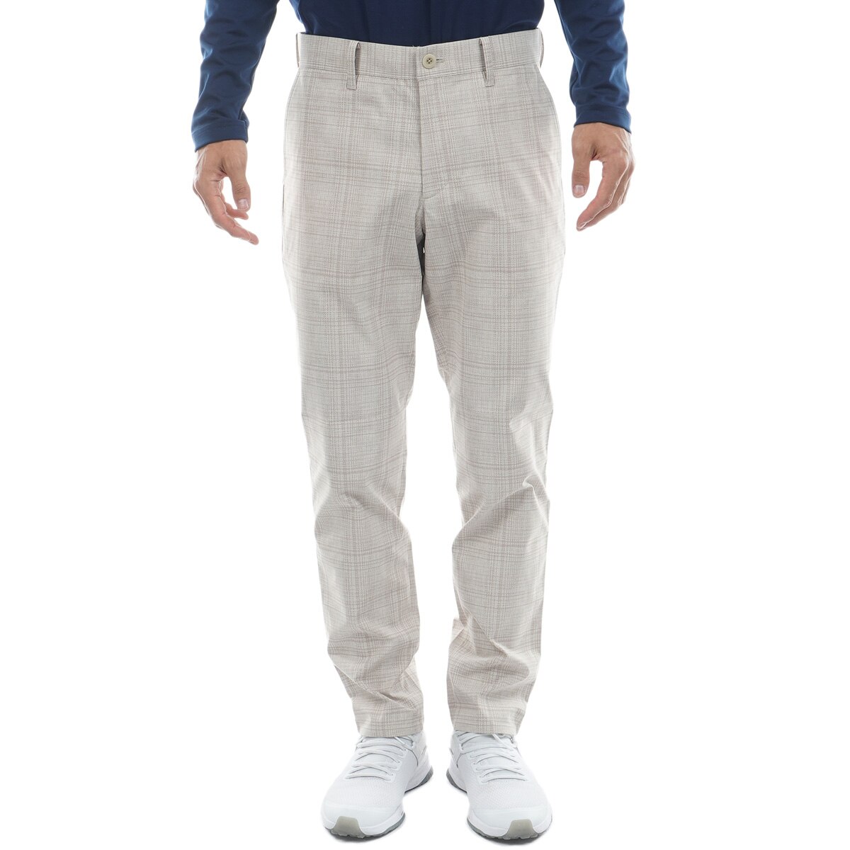 ストレッチ プラッドテーパードパンツ(ロングパンツ)|Travis