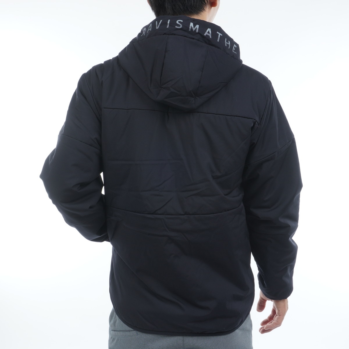 ストレッチ パディング フーディージャケット(アウター(ブルゾン