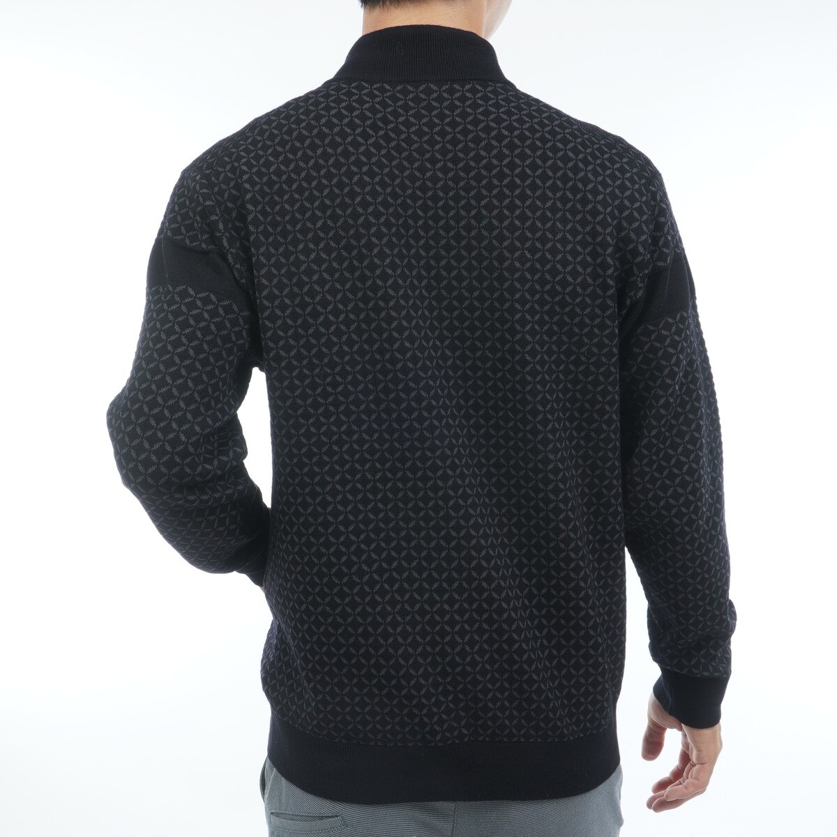 ストレッチ スタンドカラーフルジップジャケット(アウター(ブルゾン