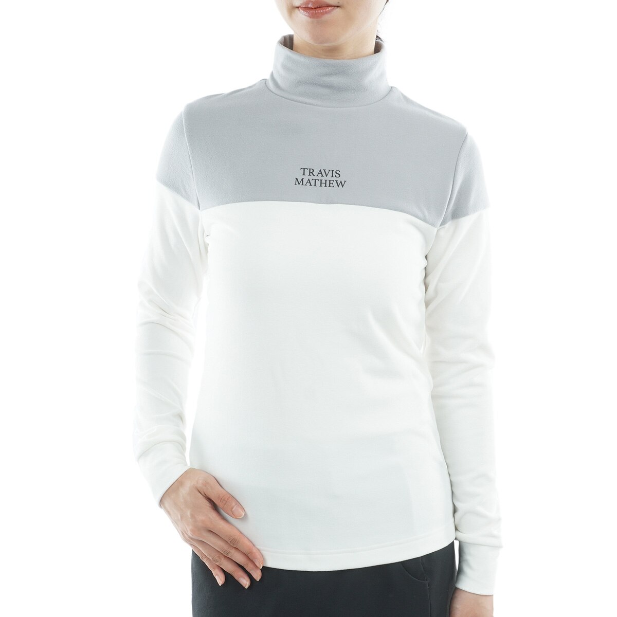 トラヴィスマシュー Travis Mathew モックネック ポロ シャツ M う