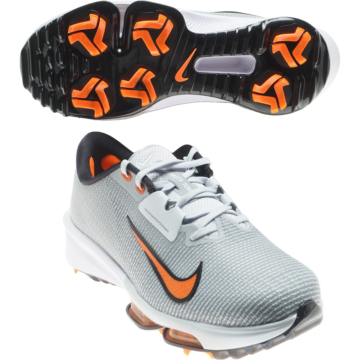 ⭐︎新品　Nike ゴルフシューズ グレー/オレンジ NIKE ゴルフシューズ (ナイキ) 通販｜GDOゴルフショップ