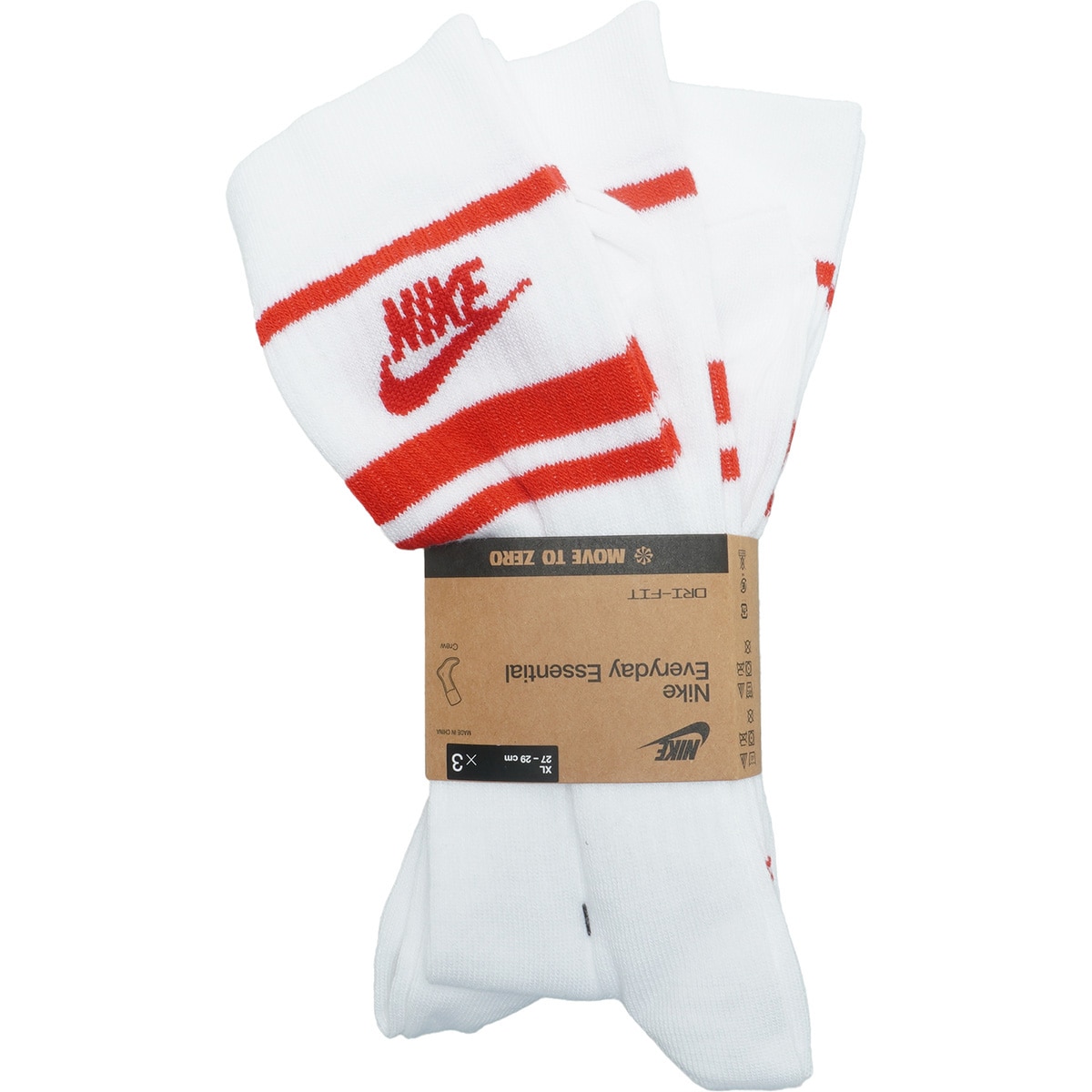 エッセンシャル クルーソックス 3足セット(靴下)|NIKE(ナイキ