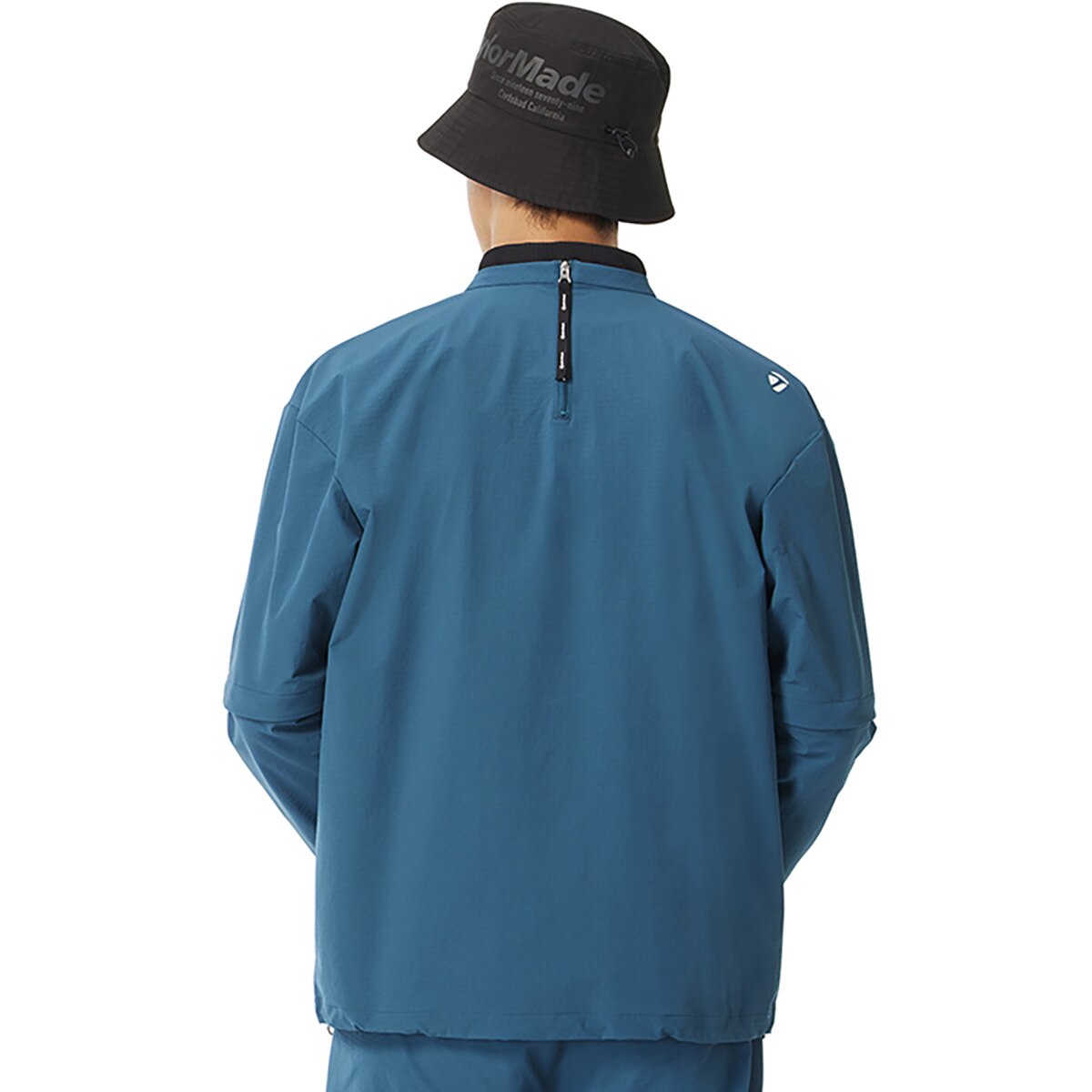 ストレッチ 2WAY コンバーチブル クルーネックプルオーバー(中間着