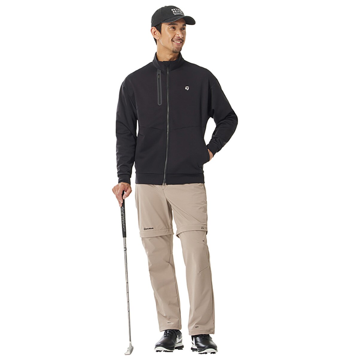 ストレッチ ダブルニット トラックジャケット(アウター(ブルゾン