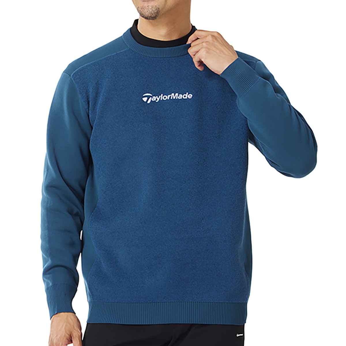 ストレッチ ダブルフェイスセーター(中間着(セーター