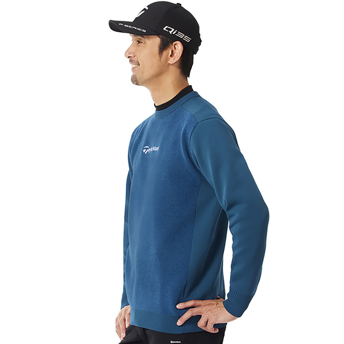 ストレッチ ダブルフェイスセーター(中間着(セーター、トレーナー