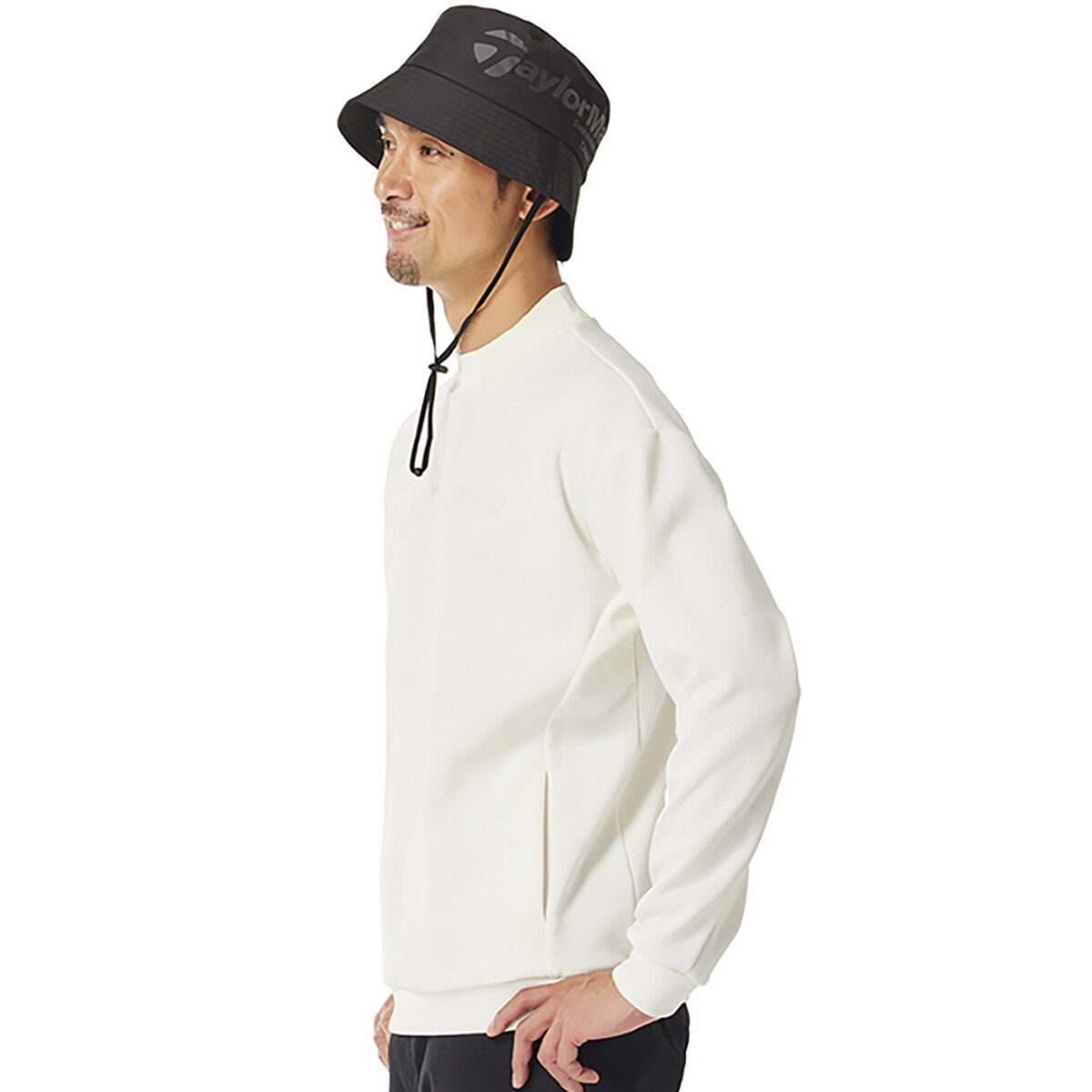 ストレッチ ロゴ モックスウェット(中間着(セーター、トレーナー