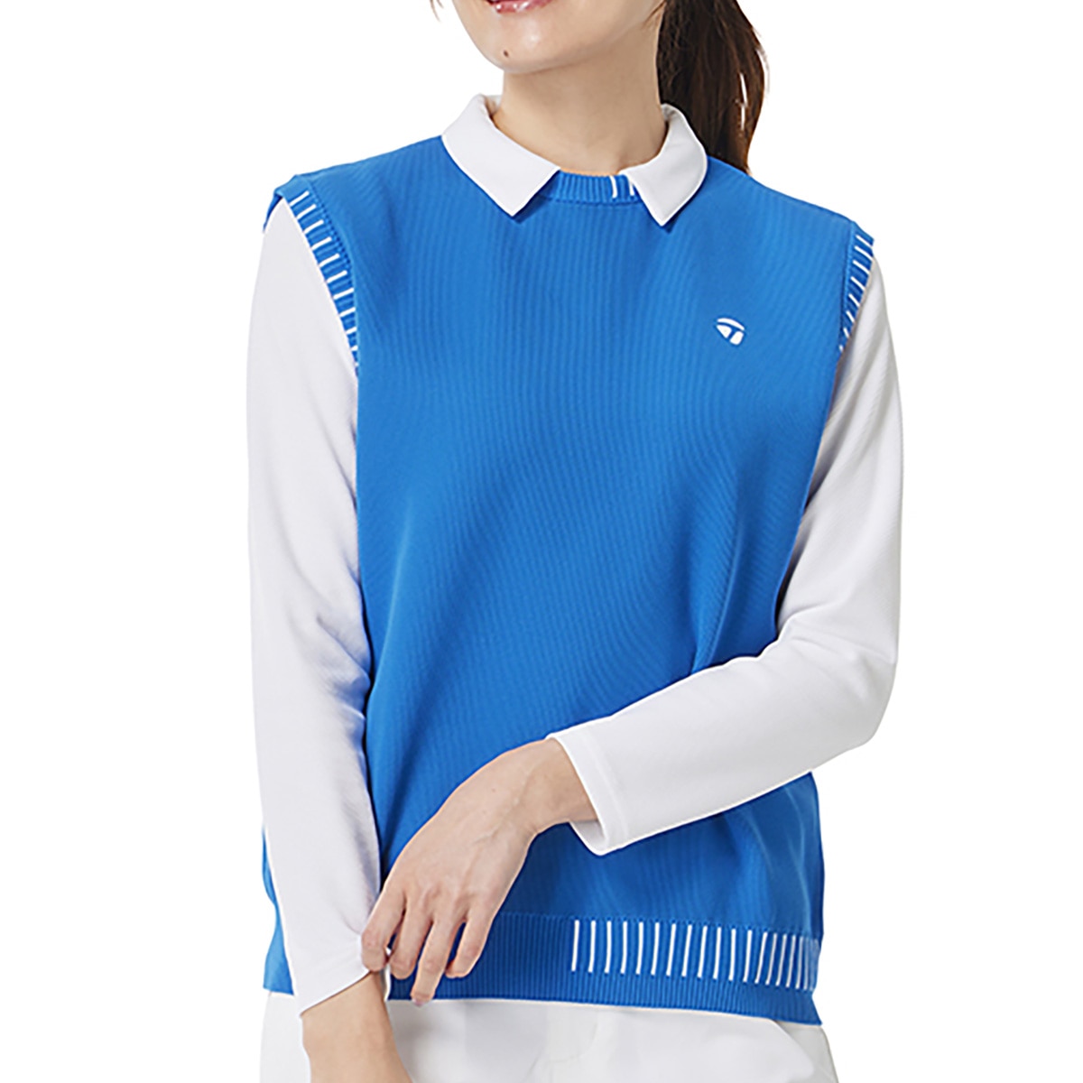 ストレッチ ステッチドクルーベスト レディス(ベスト)|Taylor Made