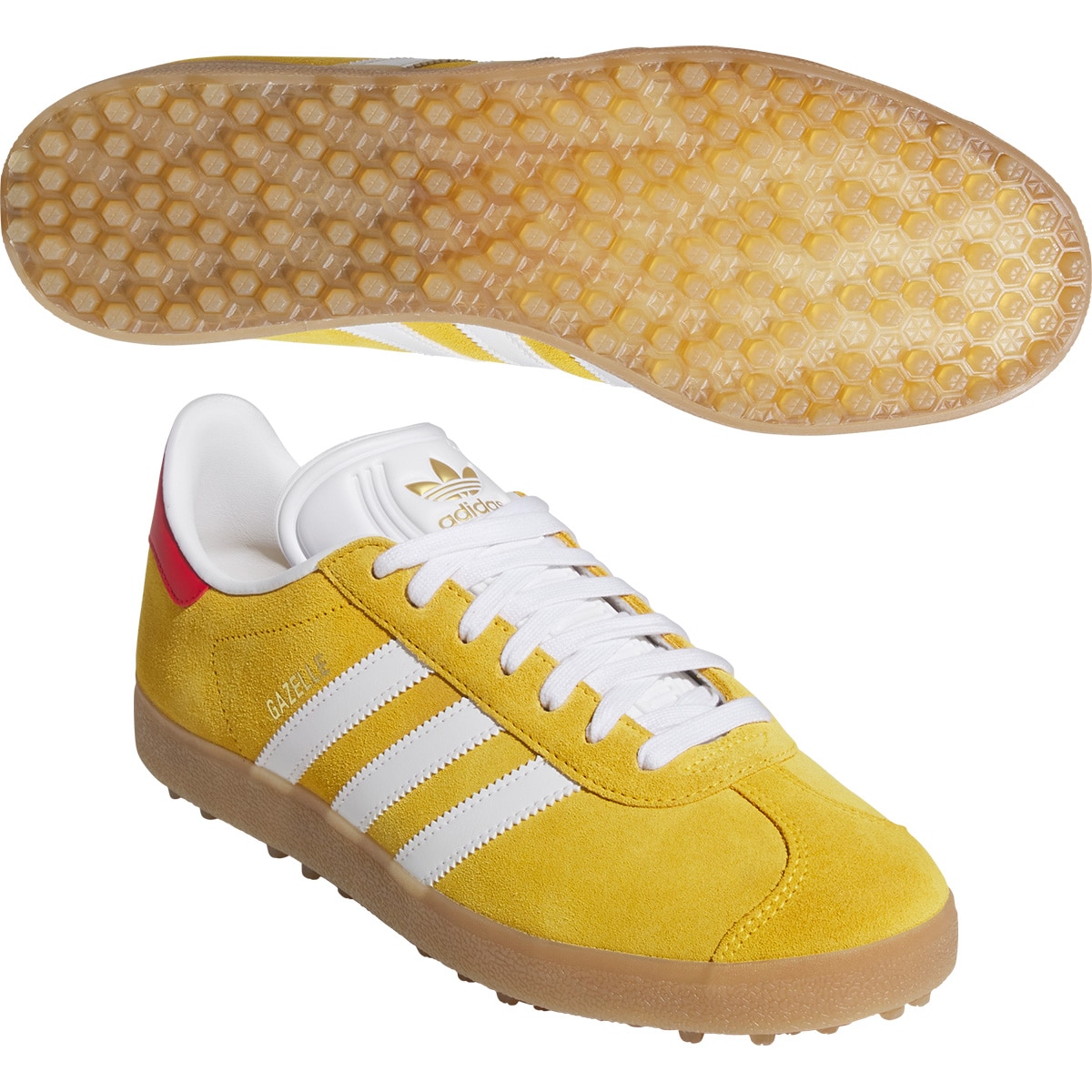 adidas サンバ　イエロー　ゴルフシューズ　29c adidas サンバ イエロー ゴルフシューズ 29c アディダス スパイクレス