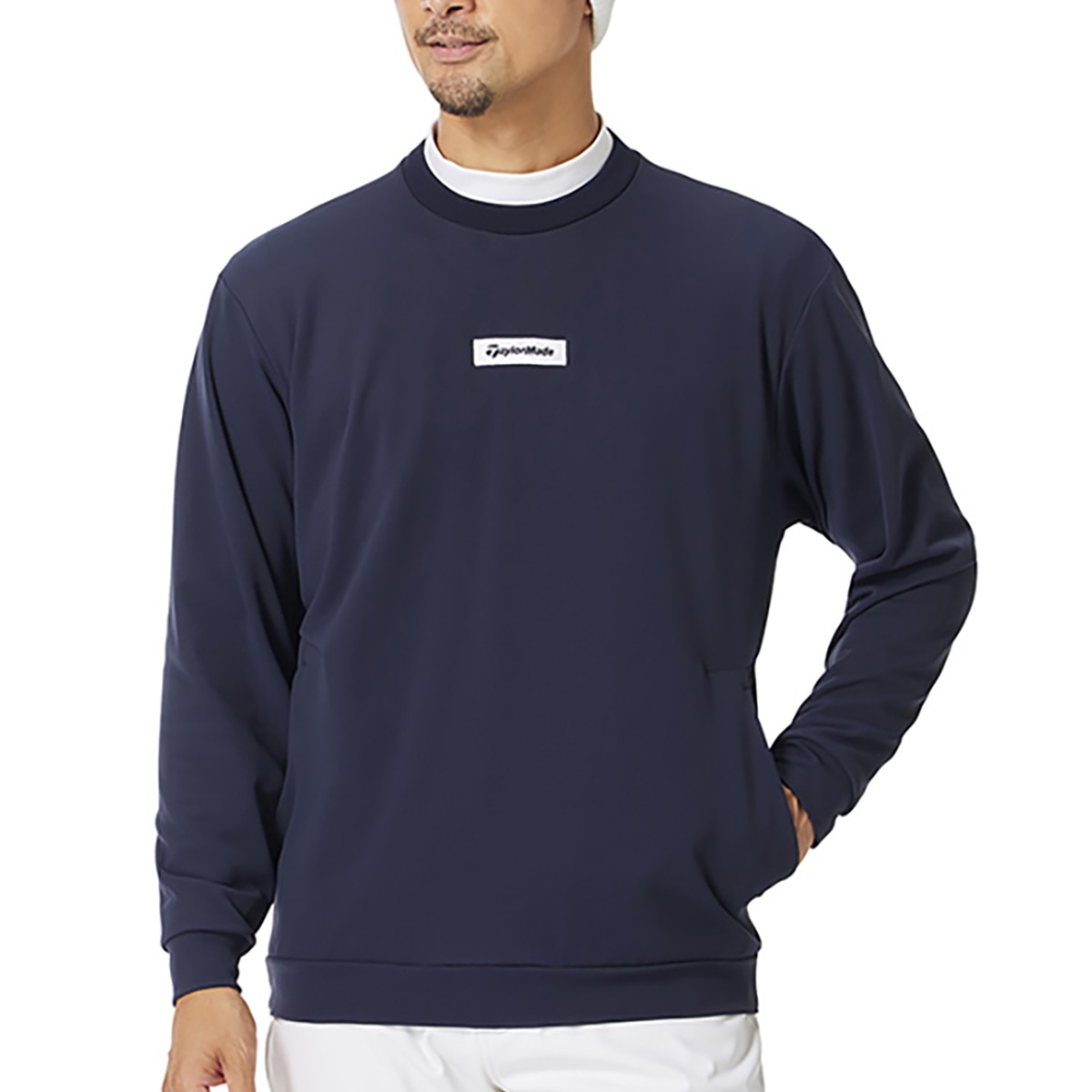 ストレッチ T-HEAT ウインドブロック クルーネックプルオーバー