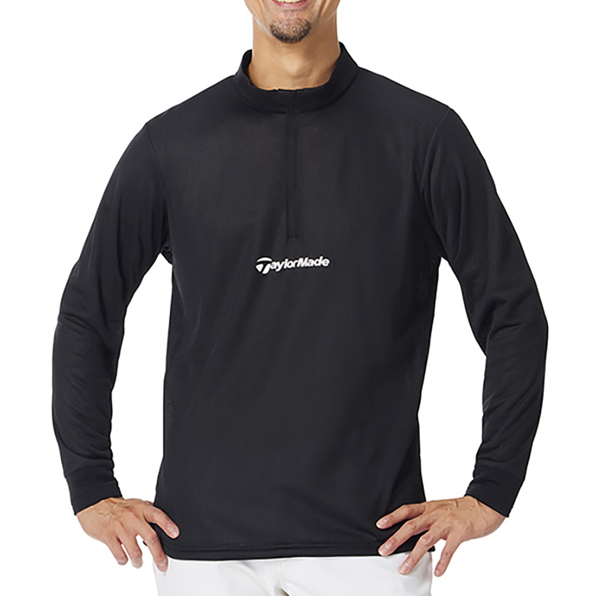 ストレッチ オクタハーフジップ ミッドレイヤー(中間着(セーター