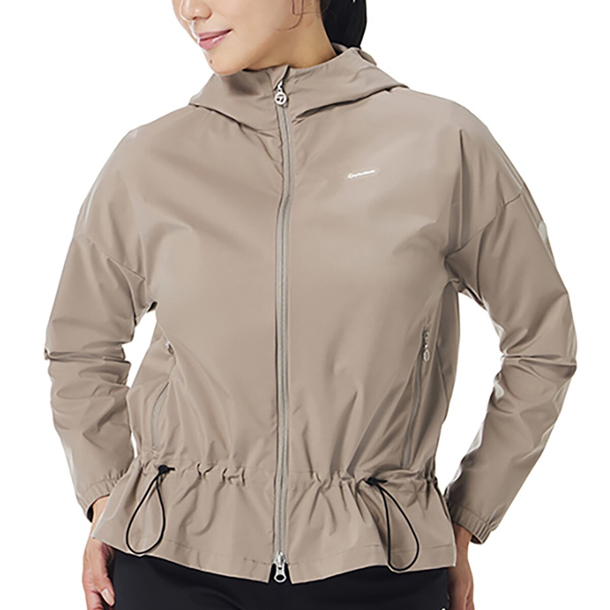 ストレッチ T-HEATフルジップフーデッドジャケット レディス