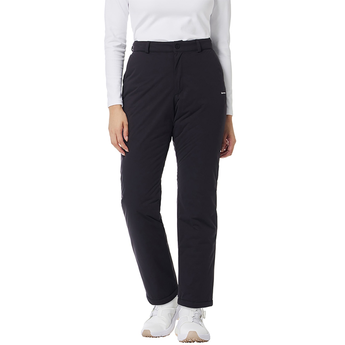 【新品未使用 タグ付き‼️】Taylor made ゴルフパンツ 黒 T-HEATストレッチ インサレーテッドパンツ レディス(ロングパンツ
