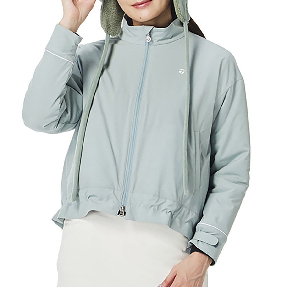 ストレッチ フルジップオクタジャケット レディス(アウター(ブルゾン