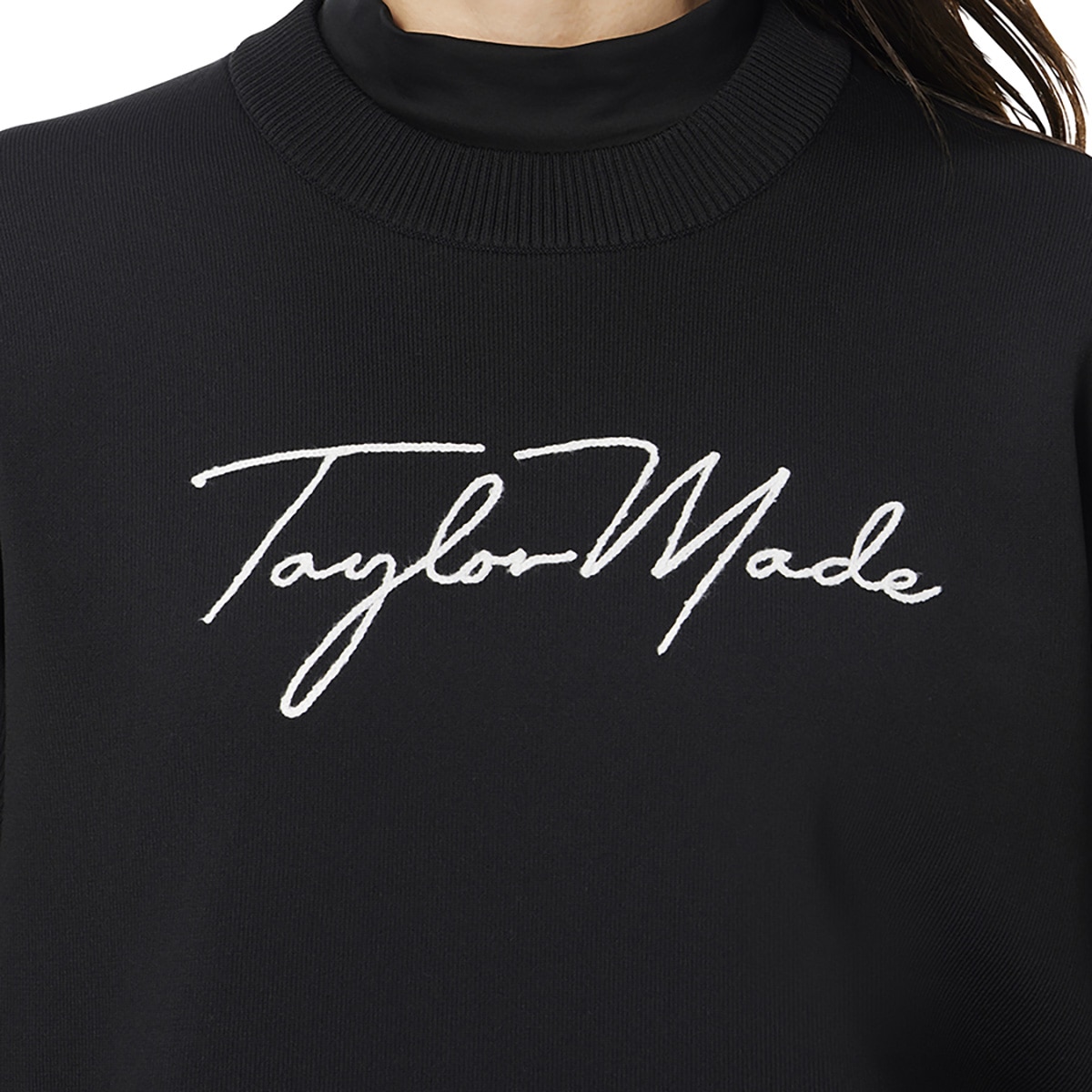 ストレッチ スクリプトロゴセーター レディス(中間着(セーター