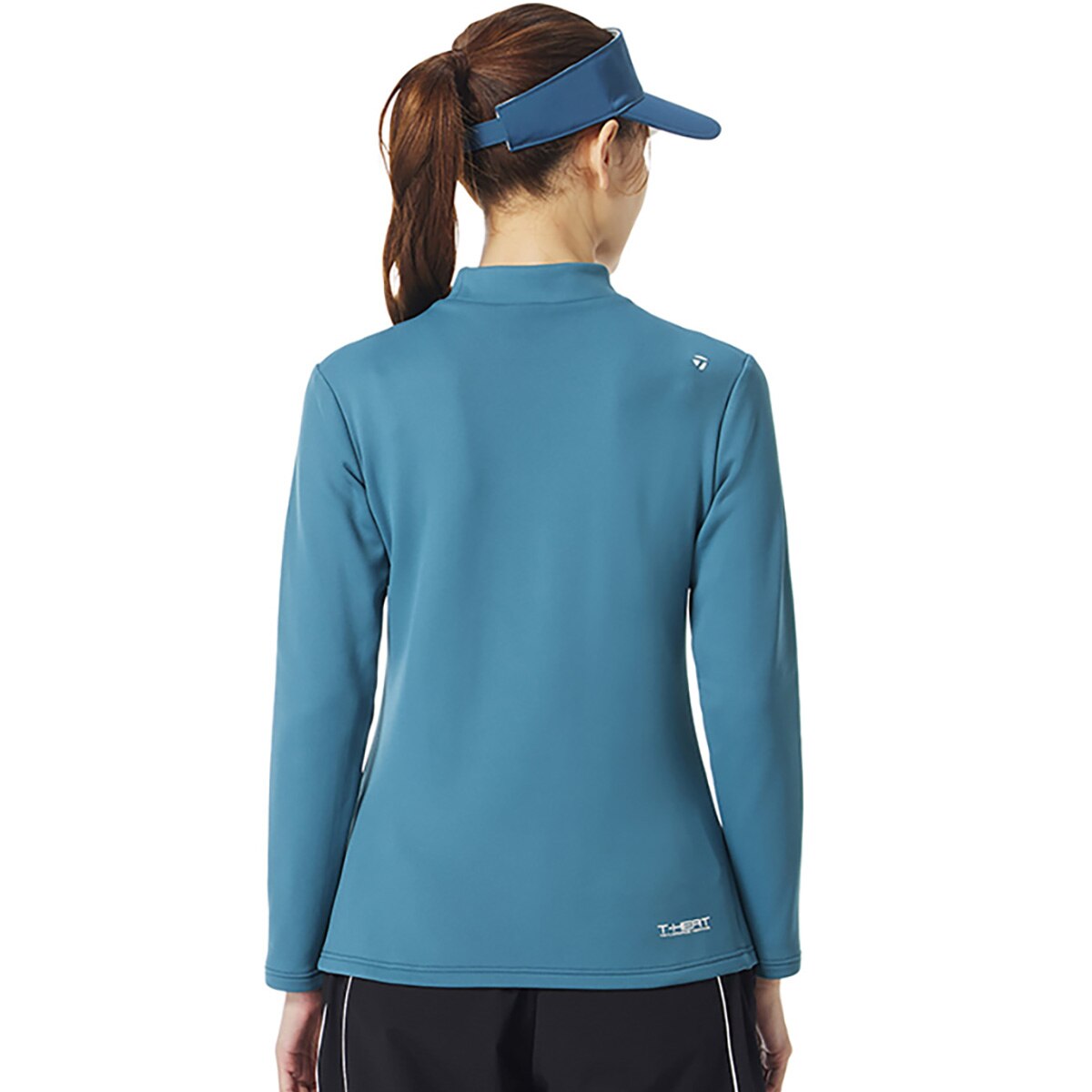 ストレッチ T-HEAT モックネック長袖シャツ レディス(長袖シャツ