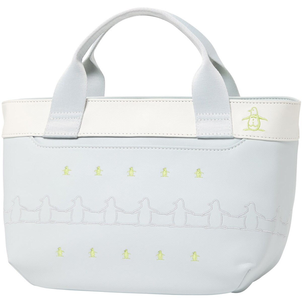 合皮素材ペンギン刺繍カートバッグ(ラウンドバッグ)|Munsingwear