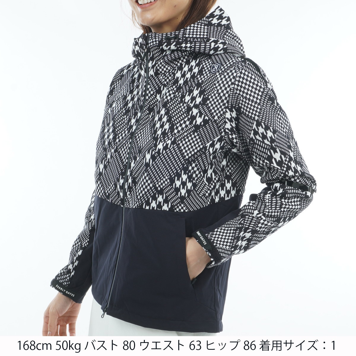 新品未使用 パーリーゲイツ ニットジャケット デイジードット エアフィール×DIAPLEX フルジップアップニットジャケット