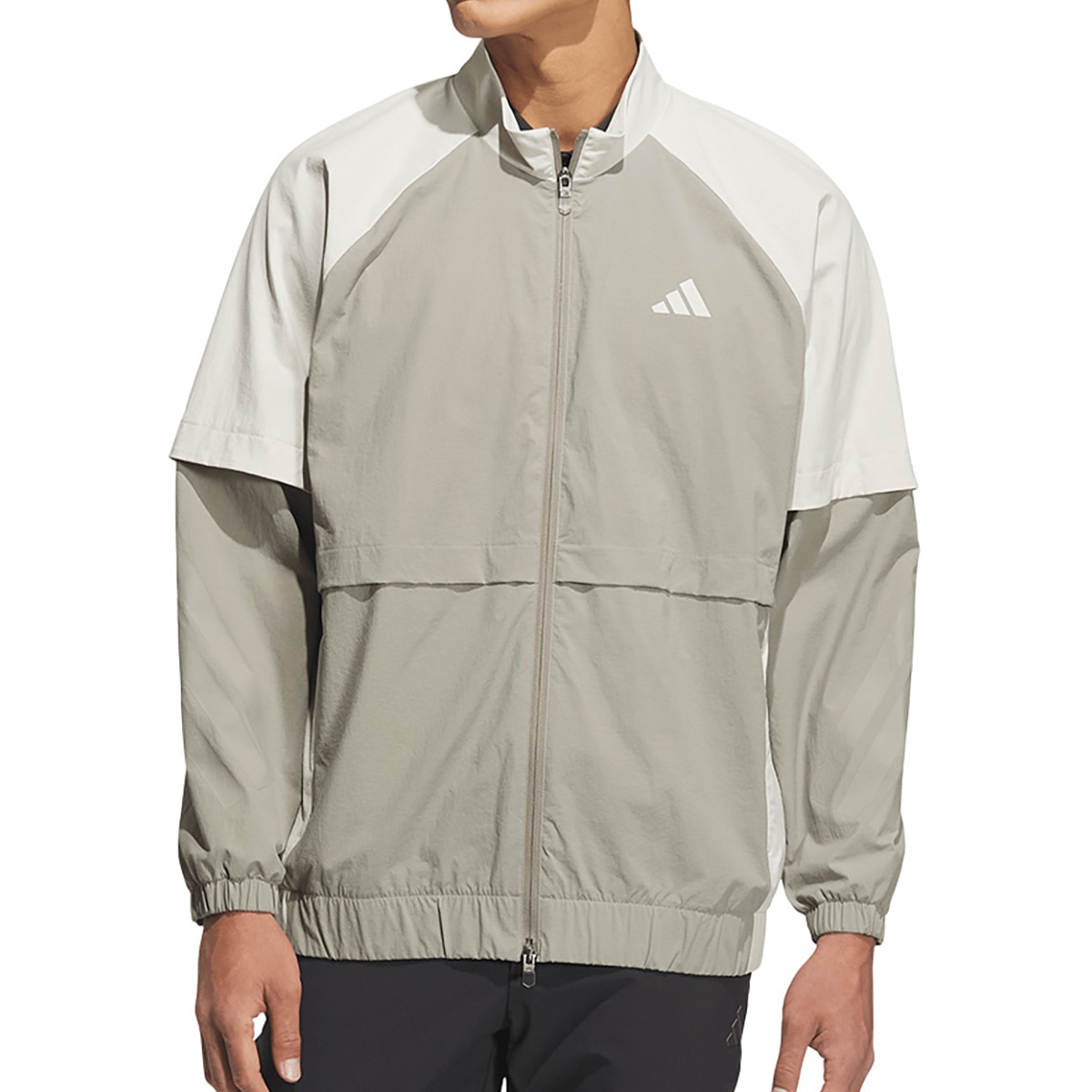 取寄) アディダス ゴルフ メンズ コア ライトウェイト 1/2 ジップ プル