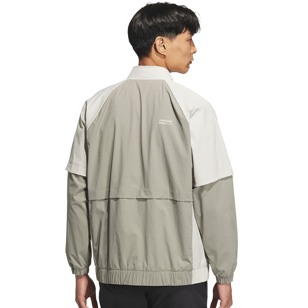 ビヨンド ザ コース ストレッチ カラーブロック フルジップ