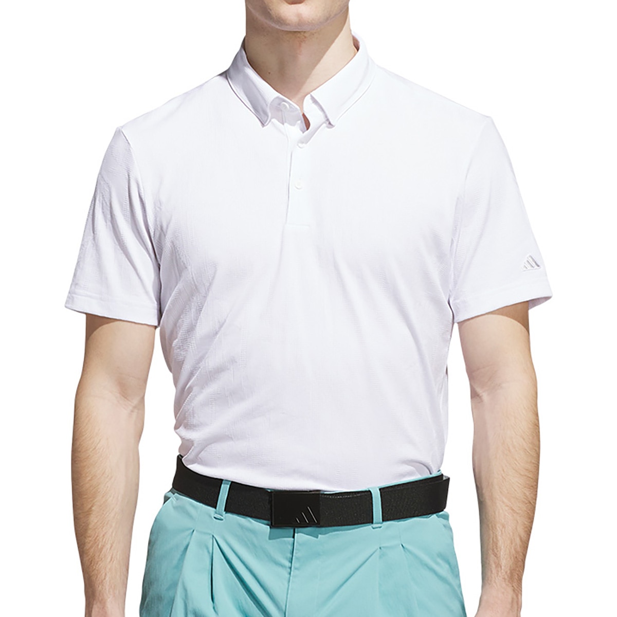 ビヨンド ザ コース バンブージャカード 半袖ポロシャツ(半袖シャツ